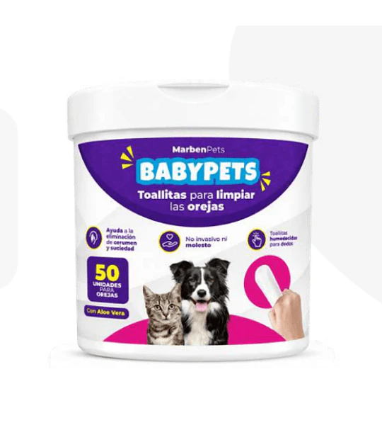 Baby Pets Toallitas para orejas 