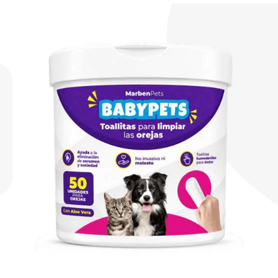 Baby Pets Toallitas para orejas 
