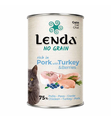 Lenda Gato Cerdo y Pavo 400gr 