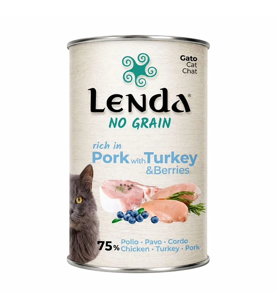 Lenda Gato Cerdo y Pavo 400gr 