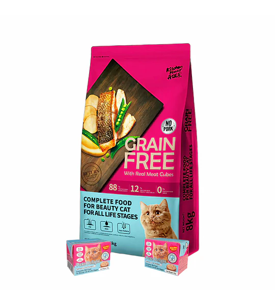 Kitchen Flavor Toda Edad 1.5kg 5 unidades + 2 patés - 
