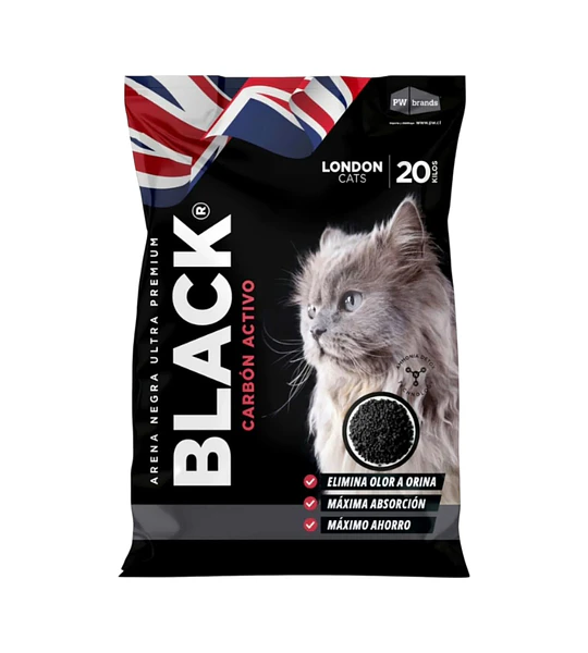 London Cat Black 20Kg
