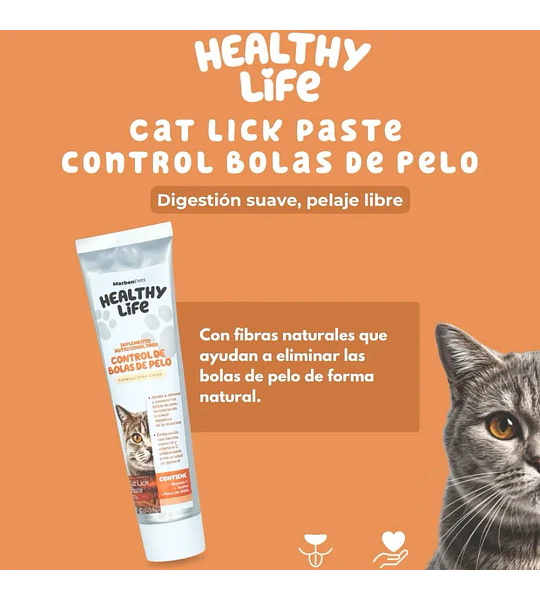 Healthy Life Control Bola de Pelo Gato 110gr 