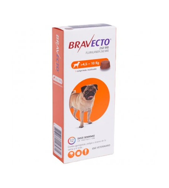 Bravecto Perro 4.5kg a 10kg 