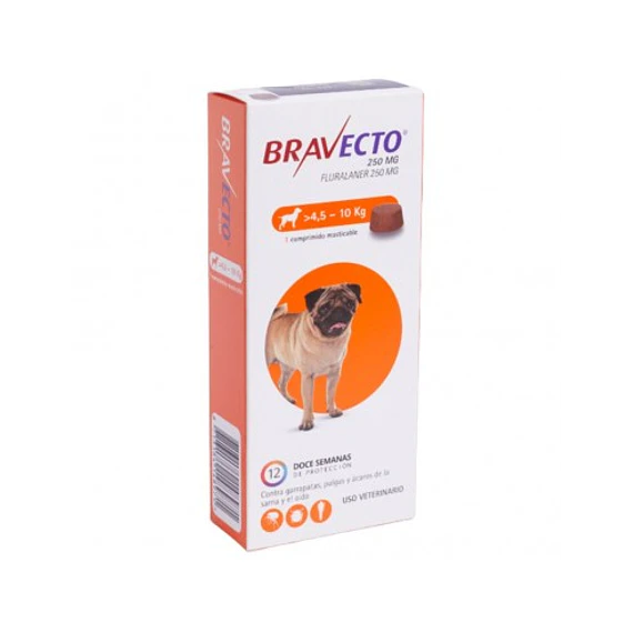 Bravecto Perro 4.5kg a 10kg 