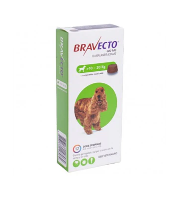 Bravecto Perro 10 a 20Kg