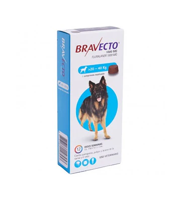 Bravecto Perro 20 a 40Kg