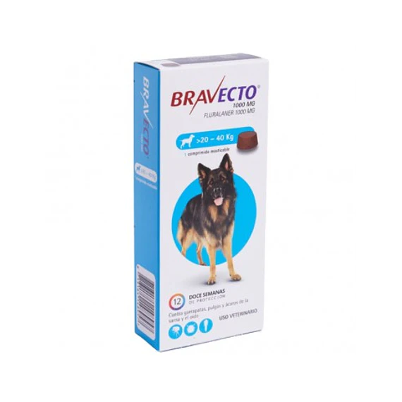 Bravecto Perro 20 a 40Kg