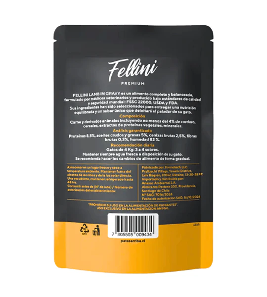 Fellini Pouch Cordero 85grs. - 