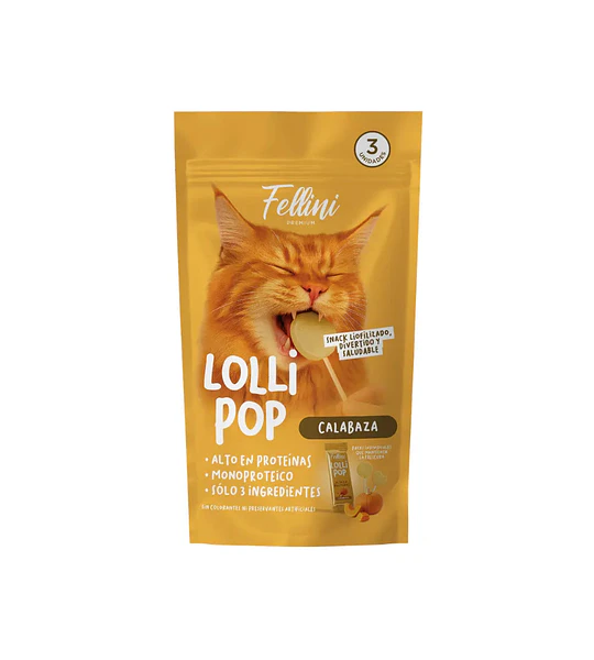 Fellini Lollipop Calabaza 