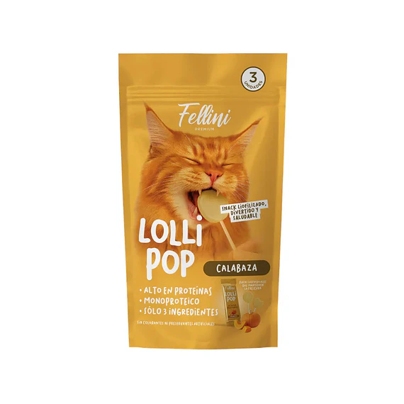 Fellini Lollipop Calabaza 