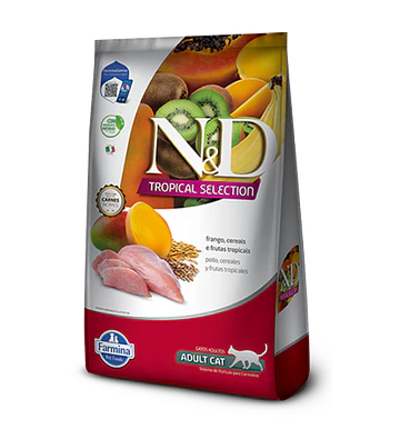 N&D Tropical Selection Pollo Gato 7 kg