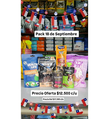 Pack 18 de Septiembre Perro