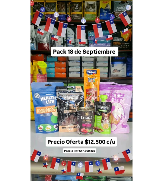 Pack 18 de Septiembre Perro