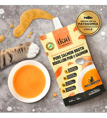 Ikai Puré Salmón Gato 150ml