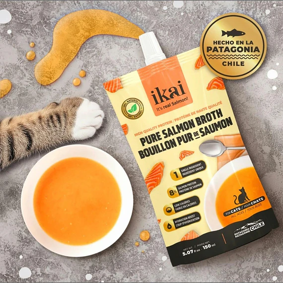 Ikai Puré Salmón Gato 150ml