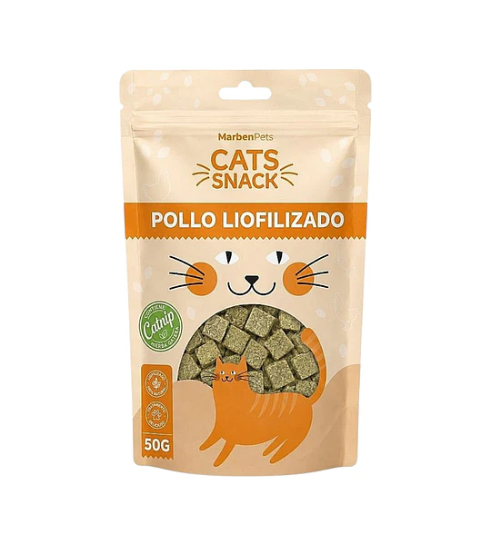 Cat Snack Liofilizado Pollo 50gr