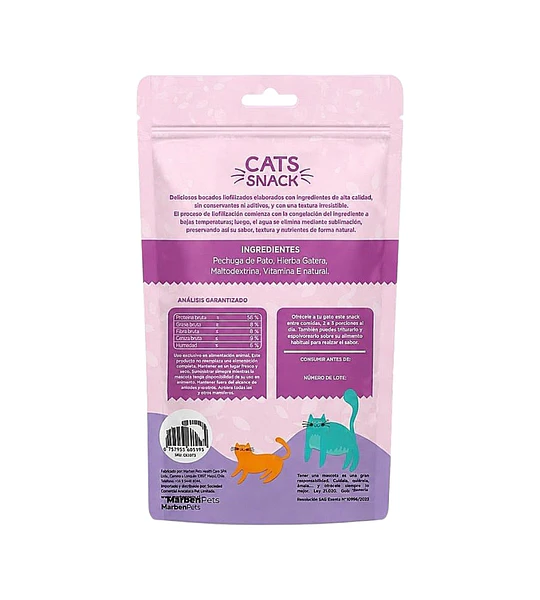 Cat Snack Liofilizado Atún 50gr