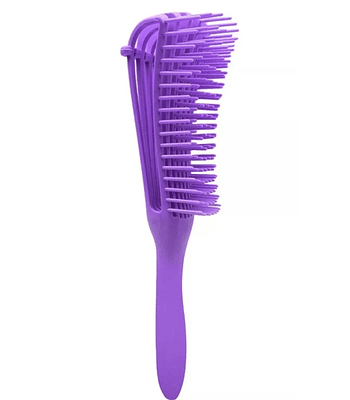 Cepillo Flexible Desenredante Para Cabello Rizo