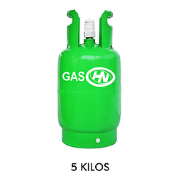 RECARGA DE GAS CILINDRO 5KG HN