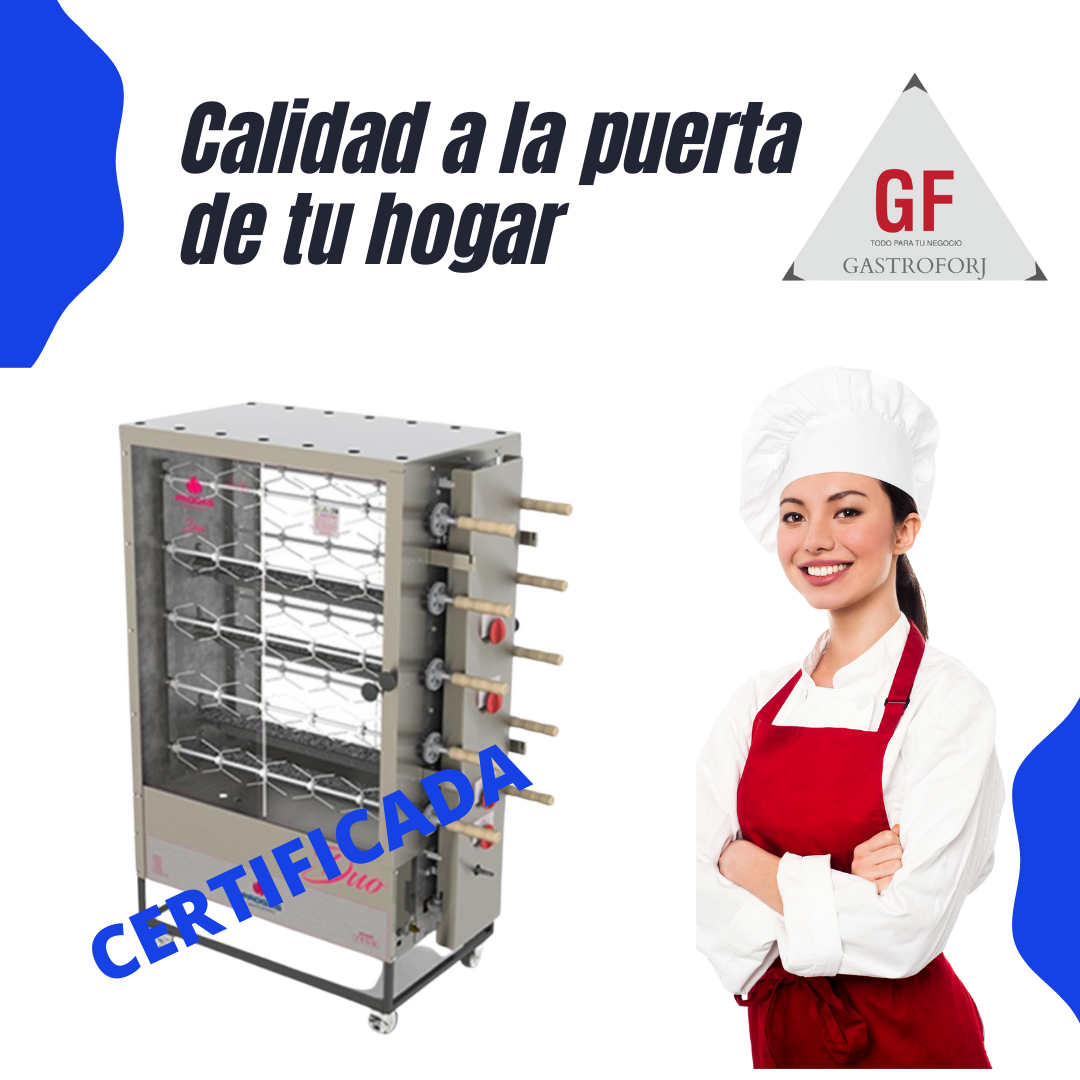 Asadora De Pollos 10 Espadas Progas