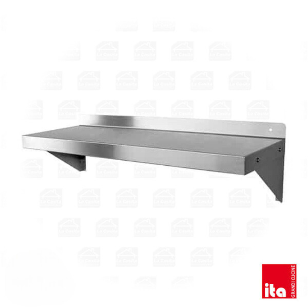 Repisa Mural Acero Inox. 140x30cm VENEREP-140