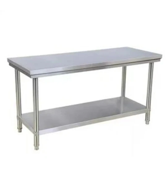 Mesón Central de Acero Inoxidable AISI 304 | Pequeño (90x60x85 cm)