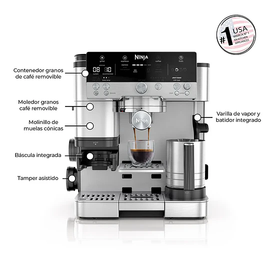 Cafetera Espresso Ninja Luxe Café