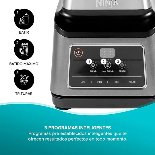 Licuadora Ninja Profesional Plus 2 en 1 1200 W