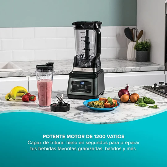 Licuadora Ninja Profesional Plus 2 en 1 1200 W