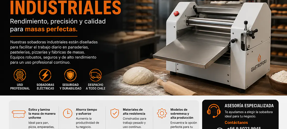 Sobadoras industriales