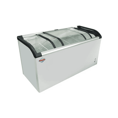 Congelador 520L Tapa de Vidrio Curvo MAIGAS