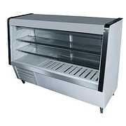Mesón Vitrina Refrigerado 1.5 mt G&T - Acero Inoxidable con Control Digital