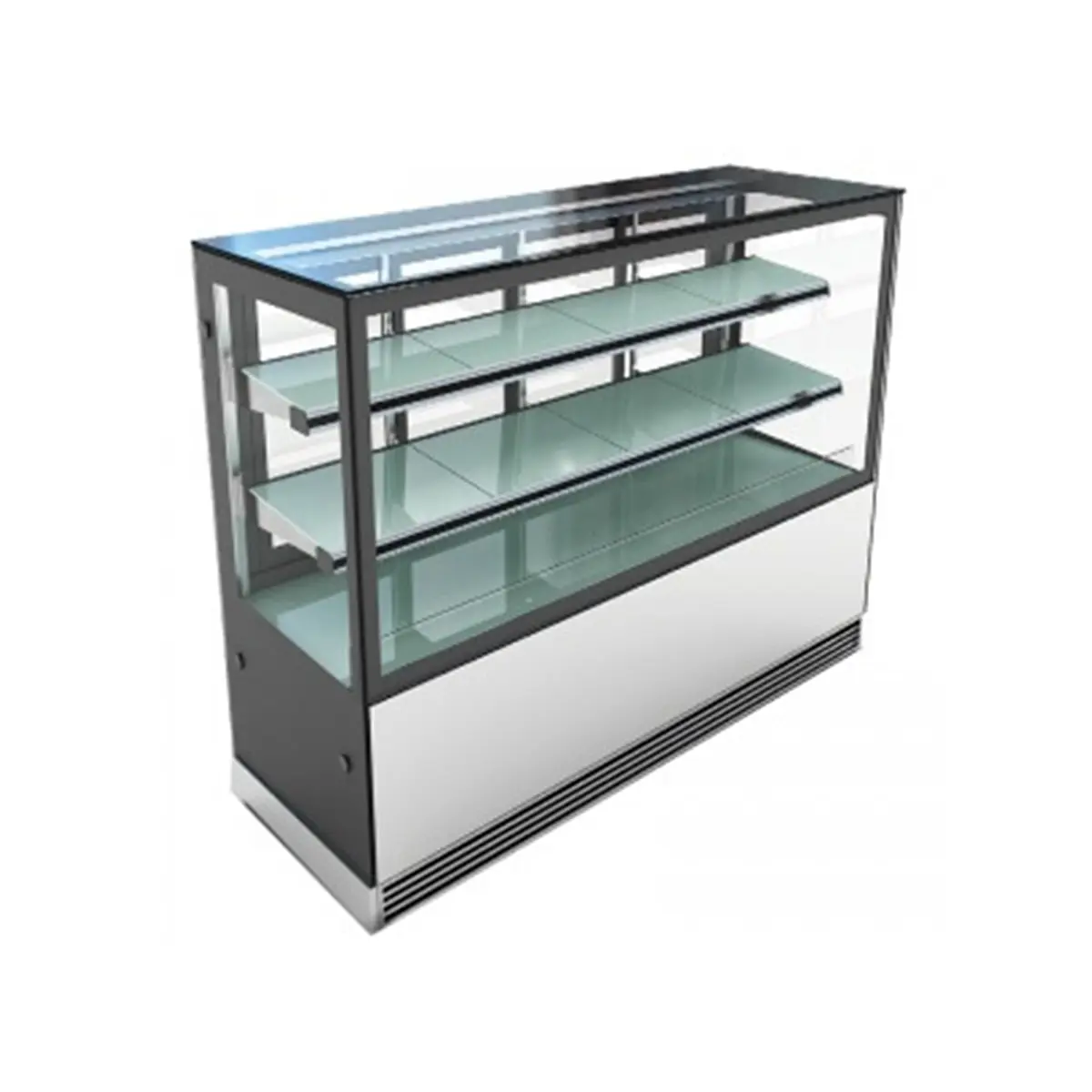 Vitrina Pastelera HK Recta Bozzo 1,5 m Frío Forzado