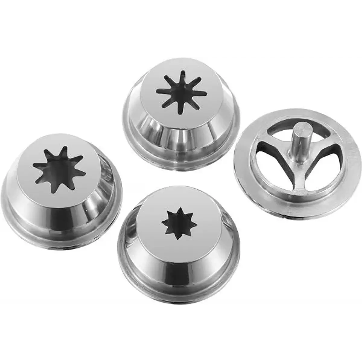 Ecobeck Kit Accesorios Para Churros Acero Inoxidable 4 Piezas