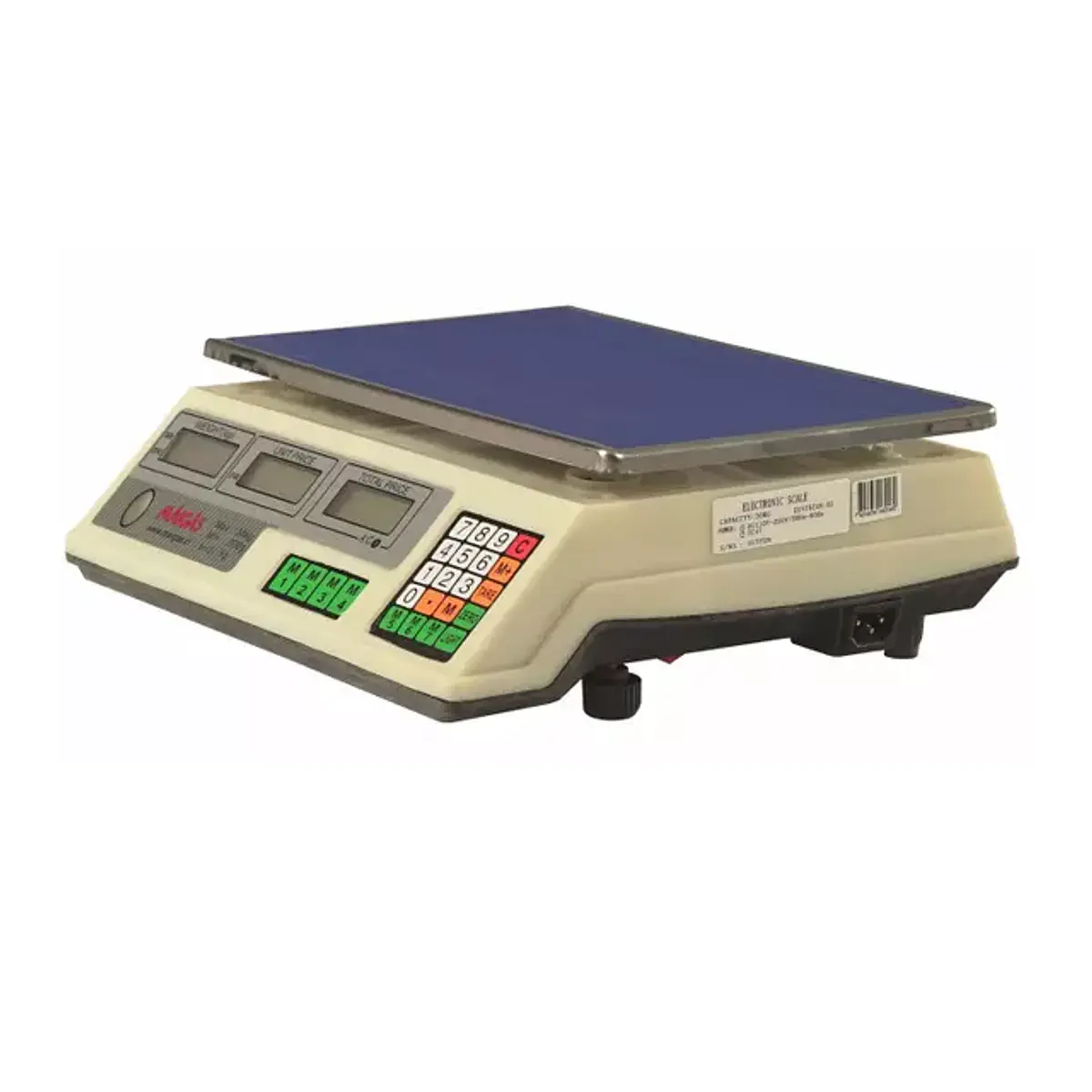 Balanza Electrónica Visor Lateral 30 Kg. Maigas