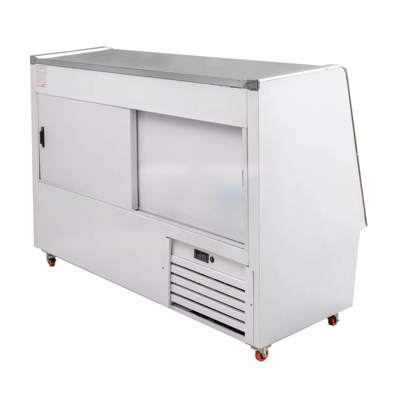 Mesón Vitrina Refrigerado 1.5 mt G&T - Acero Inoxidable con Control Digital G&T – miniatura 3