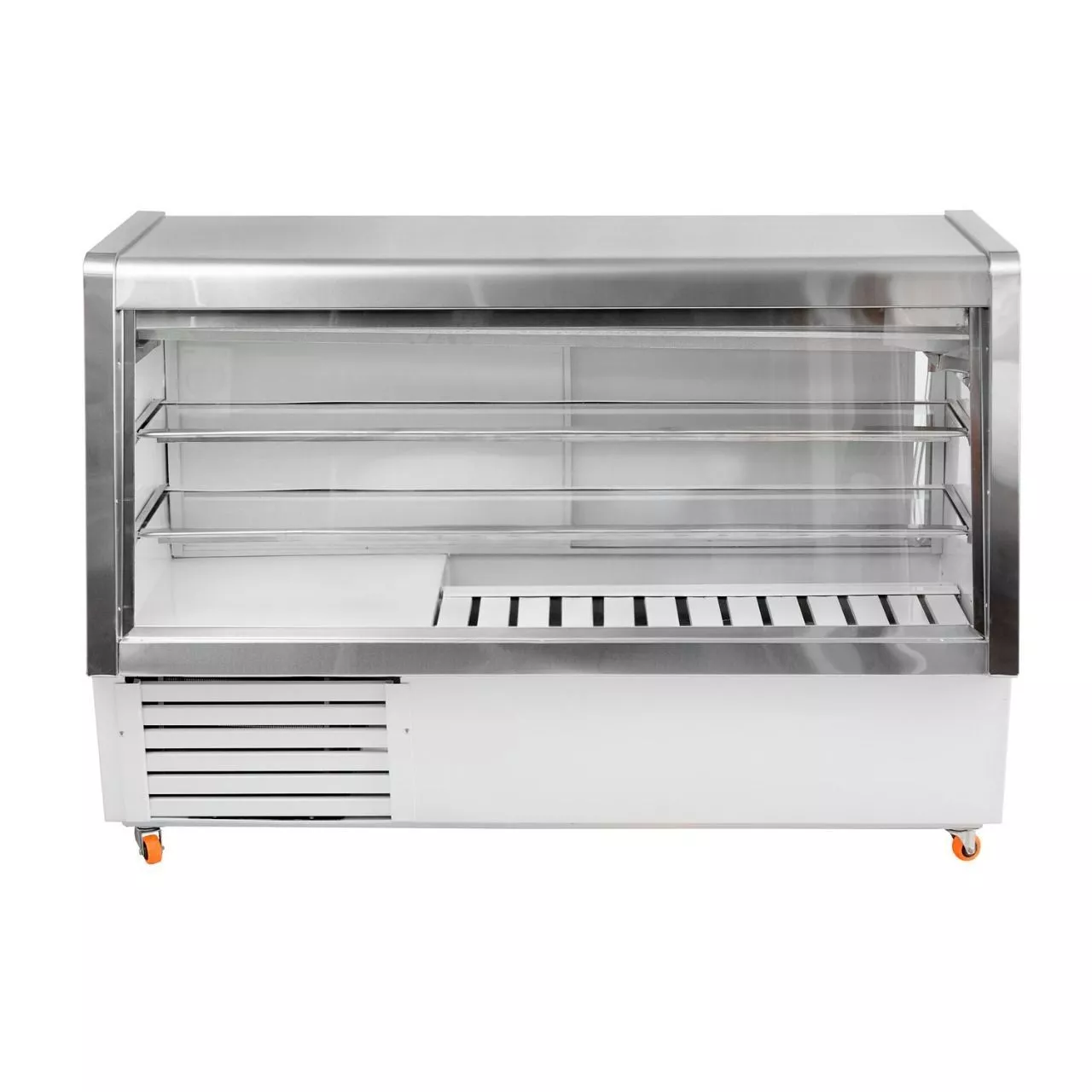 Mesón Vitrina Refrigerado 1.5 mt G&T - Acero Inoxidable con Control Digital G&T – miniatura 4