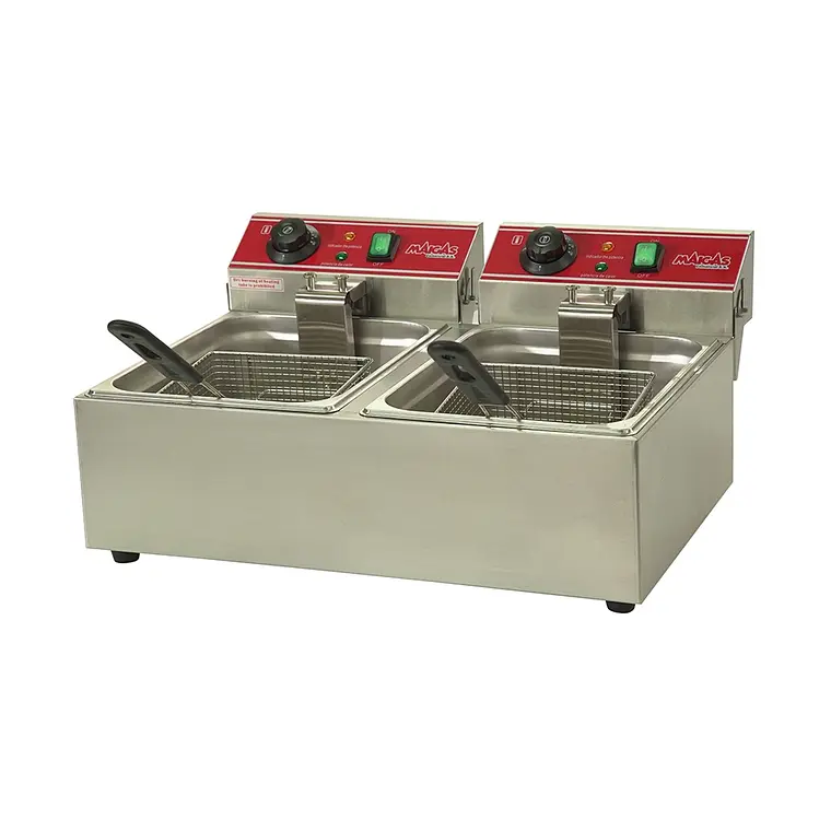 Freidora electrica 2 depositos Maigas Maigas – miniatura 2