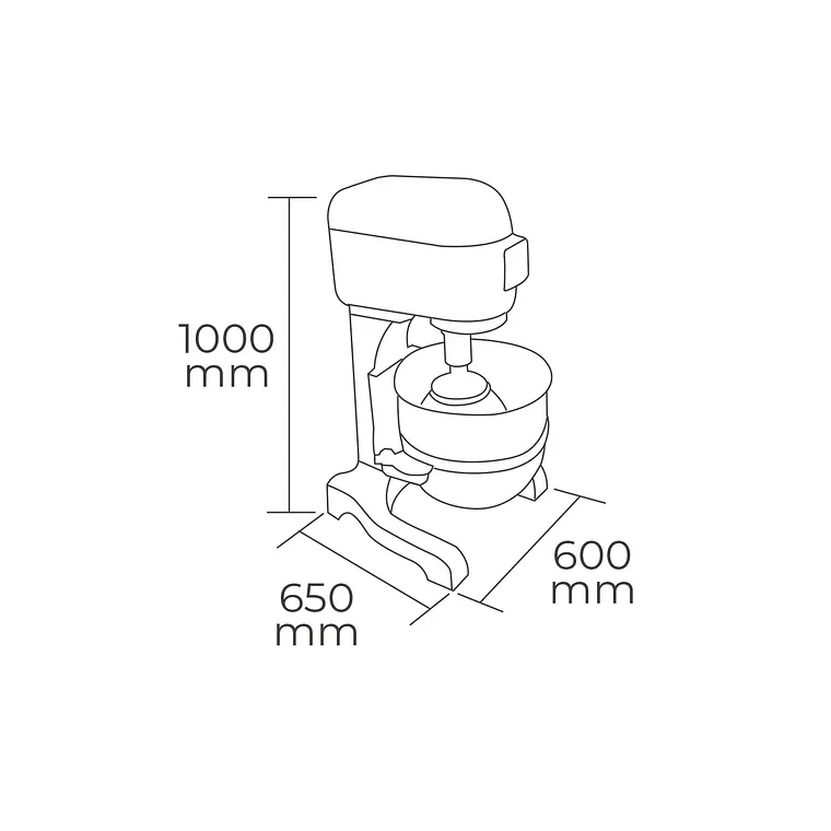 Batidora Sinmag 40 Lt. Maigas – miniatura 3