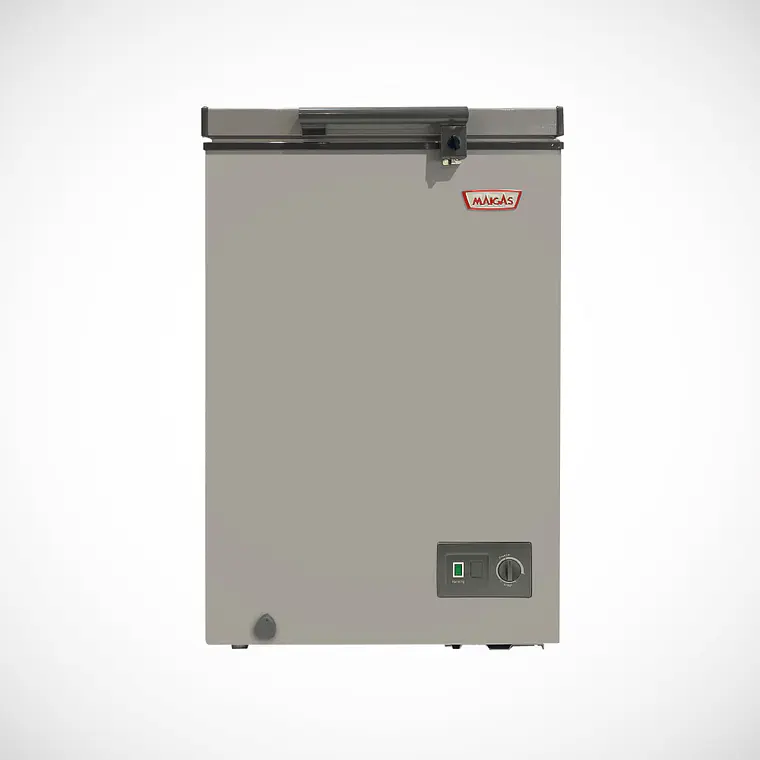 Congeladora 100 L Dual Tapa Dura Maigas Gris – miniatura 1