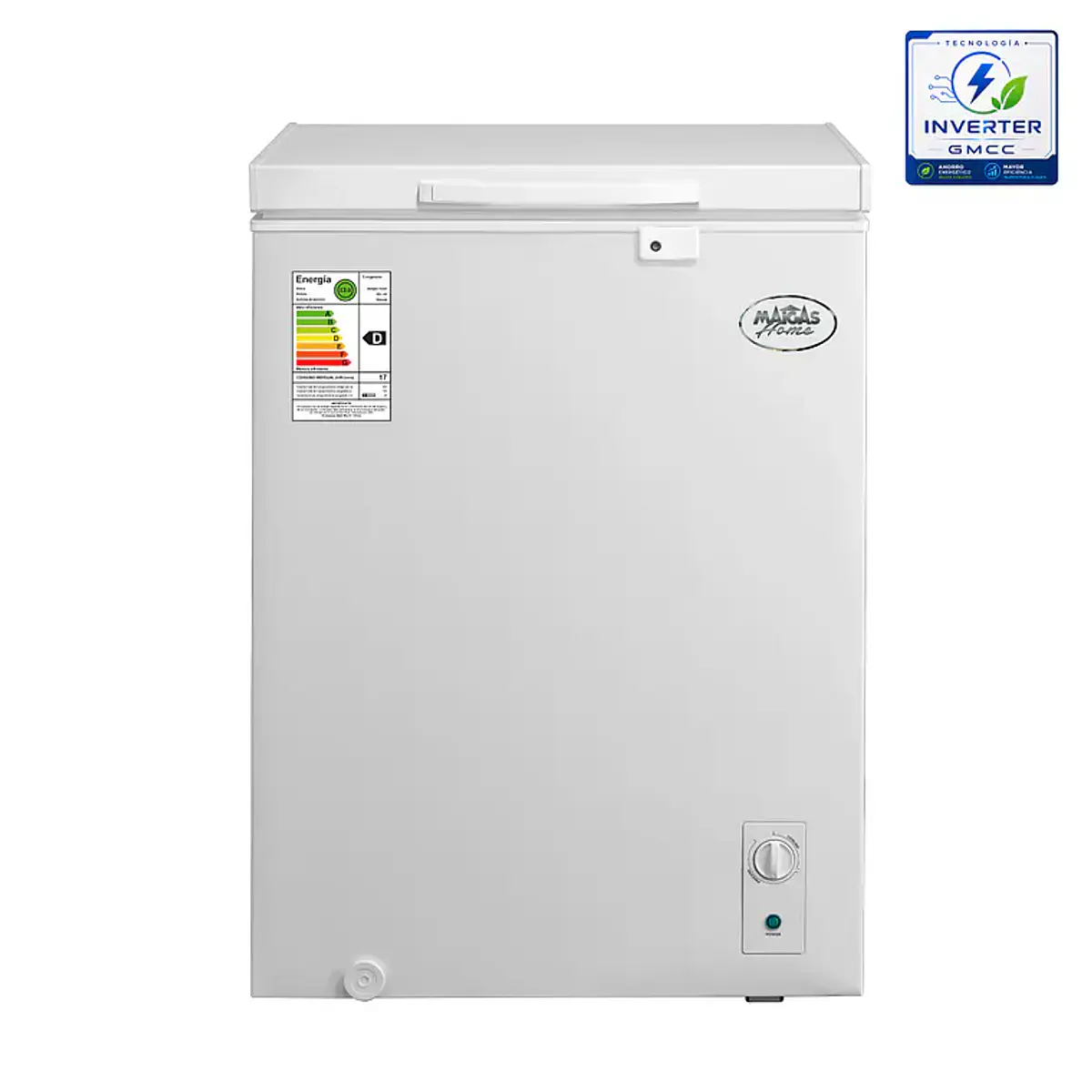 Congeladora 143 lts Dual Inverter Maigas