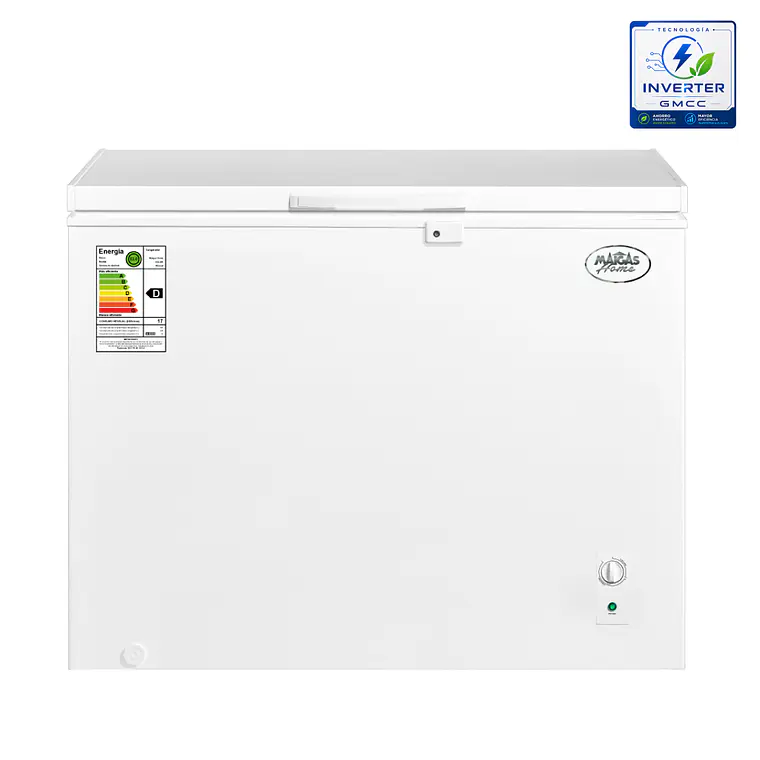 Foto de Congeladora Dual Inverter Tapa Dura 249 Lts Maigas - Gastronómica Real