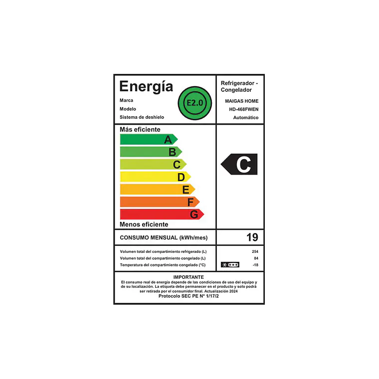 Refrigerador 338 lt. No Frost Maigas – miniatura 4