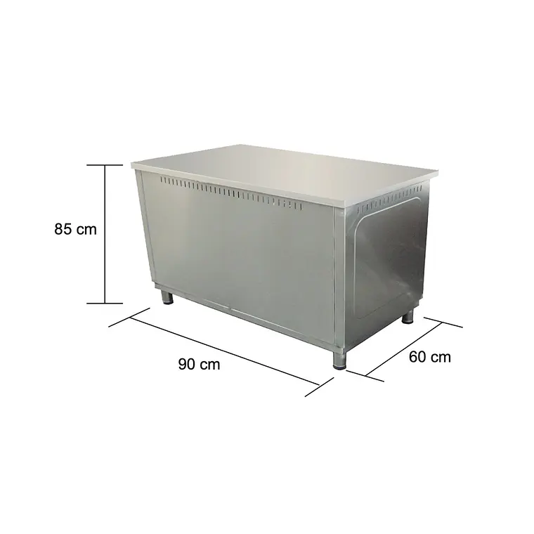Foto de Módulo Neutro Maigas 900 mm Acero Inoxidable 6ED306 - Gastronómica Real