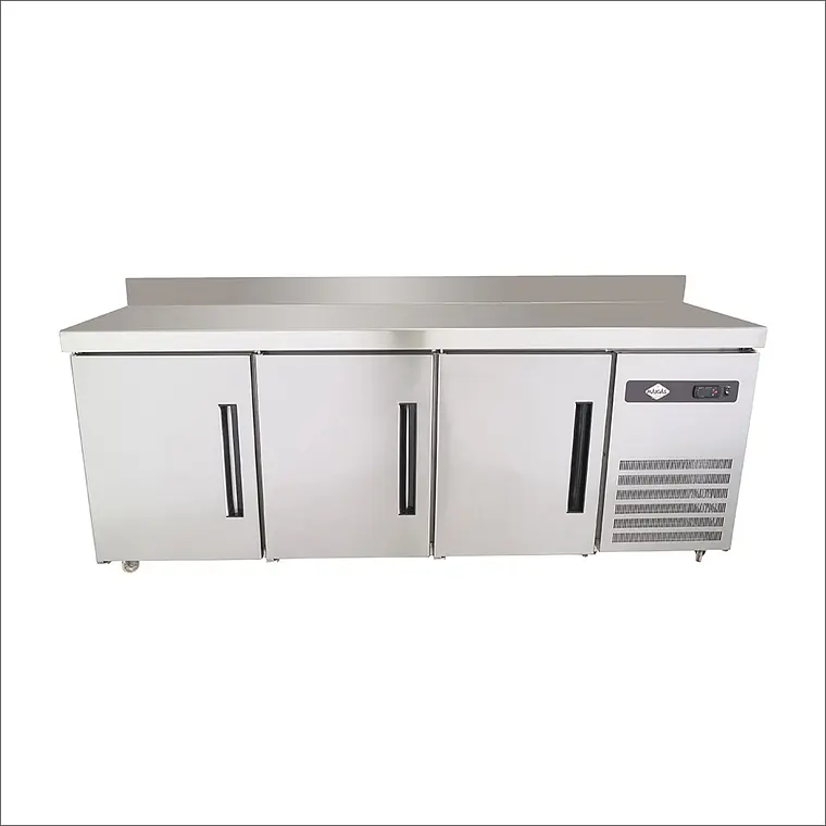 Foto de Mesón Refrigerado Maigas FAGM200 395 Litros Acero Inoxidable - Gastronómica Real