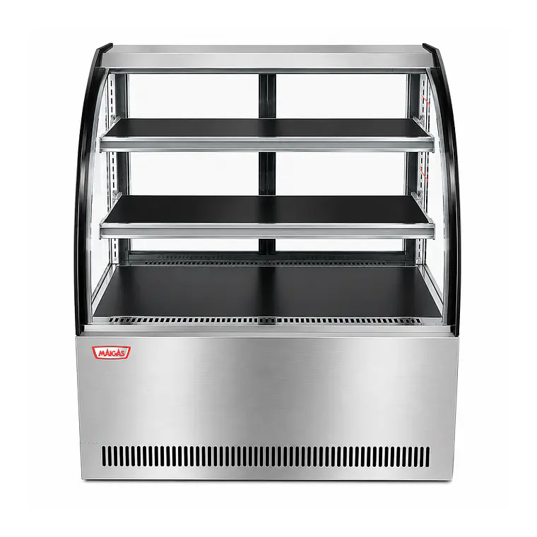 Foto de Vitrina Pastelera Curva 1mts Maigas HKCS1000 - Gastronómica Real