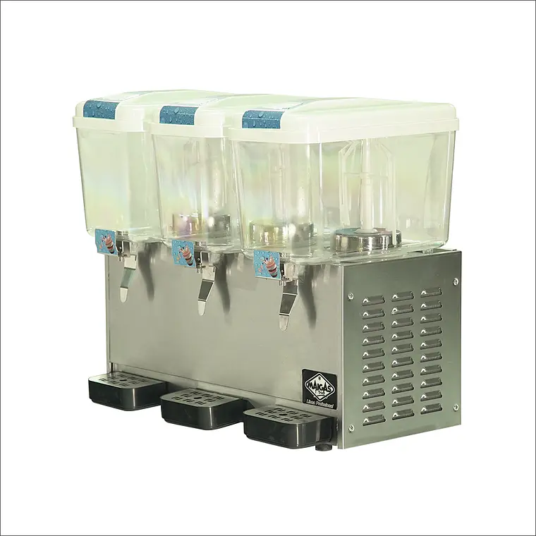 Foto de Dispensador De Jugos 3 Depósitos De 18 Lts Maigas. 6EI361 - Gastronómica Real