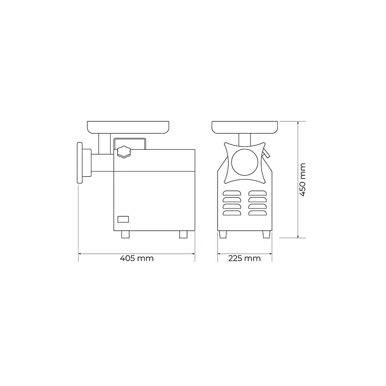 Moledora de Carne 220 kg/h Maigas – miniatura 4