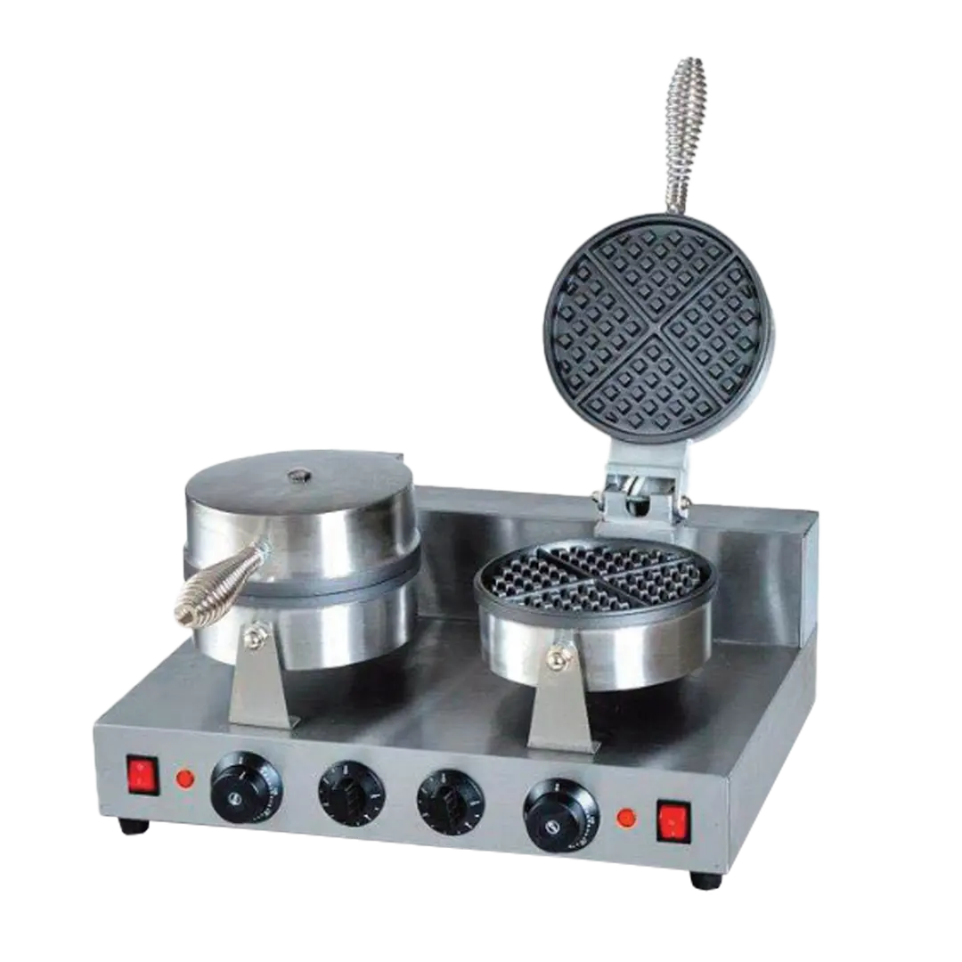 Foto de Wafflera Doble ITA W-2D 2 Platos 220V 107526 - Gastronómica Real